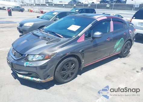 2013 Honda Civic Lx из США, поврежденный, VIN 19XFB2F57DE200549